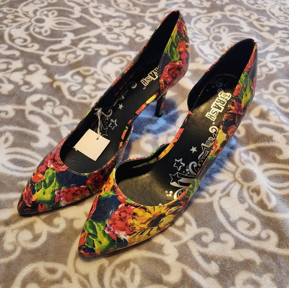 Brash Colorful Pumps - Picture 1 of 3
